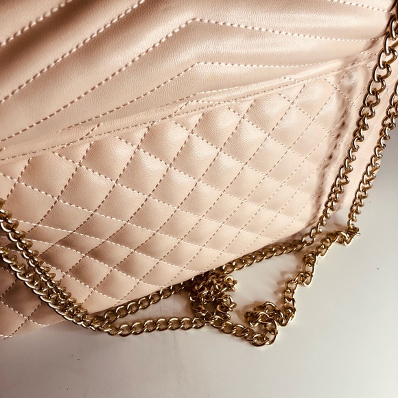 Flap bag designer brand Valentino in rose beige - Picture 6 of 8